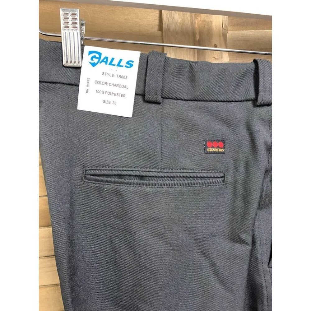NWT Galls Securitas Mens Pants Size 36 Charcoal